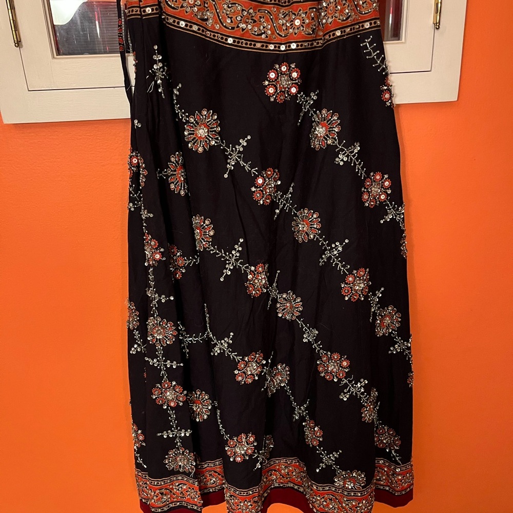 100% cotton Embellished skirt